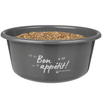 Feed Bowl with Lid 5L Grey