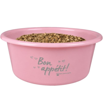 Feed Bowl with Lid 5L Pink