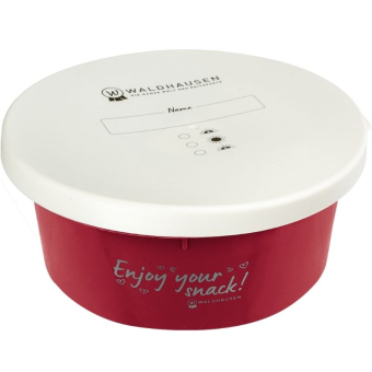 Feed Bowl with Lid 2L Red