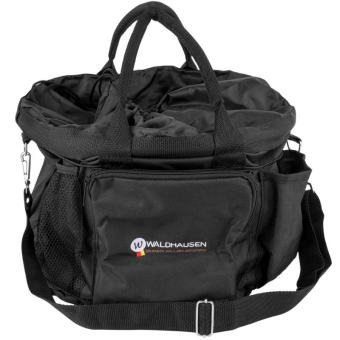 Grooming Bag Embroided Black