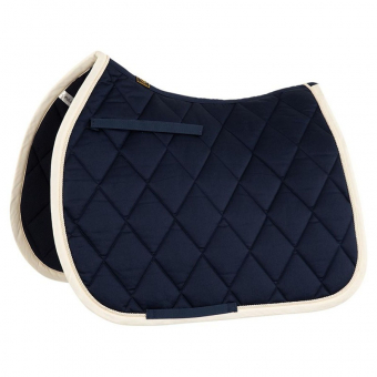 Allround Saddle Pad Event Cooldry Navy Blue/Cremé