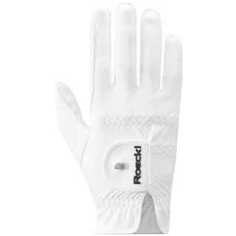 Riding Gloves Roeck-Grip Pro White