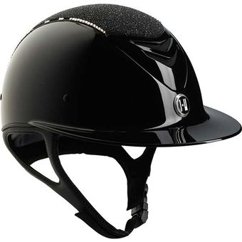Advance Glossy Glitter Swarovski Pipe 0Black