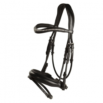 Dressage Bridle Courbette Black