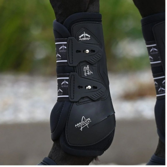 Dressage Boots Absolute Front Elastic Black
