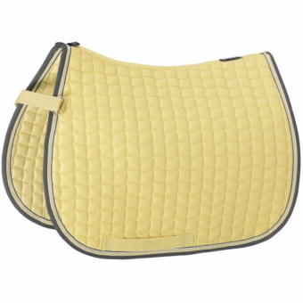 Saddle Pad Shetty Cotton Contrast Yellow