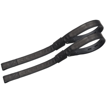Stirrup Leathers Bates Webbers Black