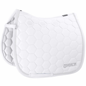 Dressage Saddle Pad Softshell White