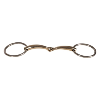 Snaffle Single Jointed Loose Ring Sweet Copper 16mm