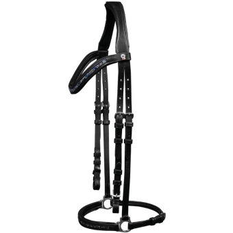 Icelandic Bridle Ice Black/Silver 