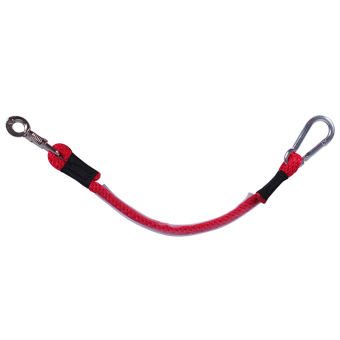 Transport Halter Panic Clip Red