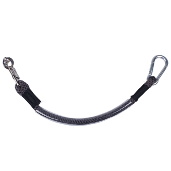 Transport Halter Panic Clip Grey