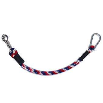 Transport Halter Panic Clip Red/White/Blue