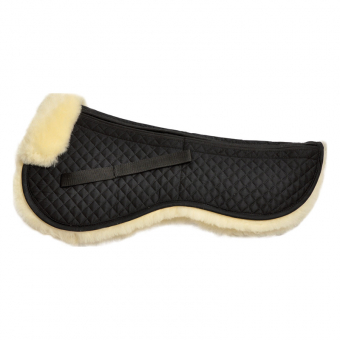 MediLamb HG Sheepskin Saddle Pad Black/Natural