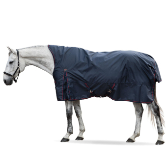 Turnout Rug Basic Halvhals 600D 100g Navy Blue