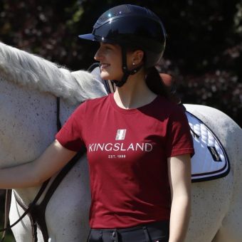 T-shirt Classic Logo Burgundy