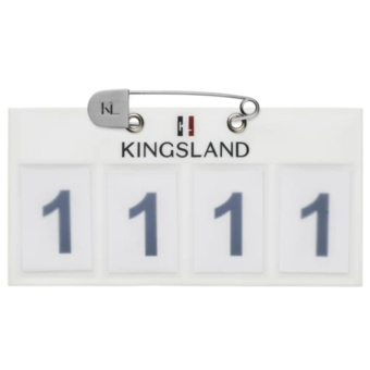 Number Bib Classic 4-Pocket 2-pack White