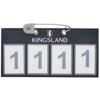 Number Bib Classic 4-Pocket 2-pack Navy Blue
