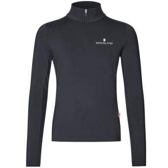 Riding Shirt Kids/Junior Classic Training Shirt Navy Blue