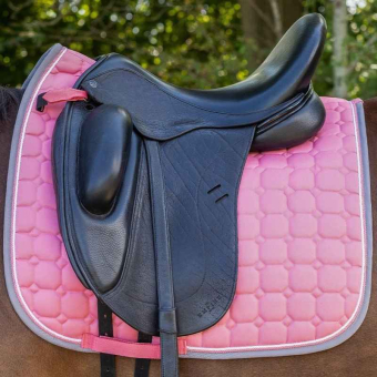 Dressage Saddle Pad Florence Pink/Grey