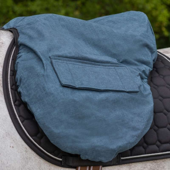 Saddle Cover Water Repellent Blue