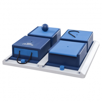 Interactive Toy Dog 0Activity Poker Box 1 Level 2 Blue/White