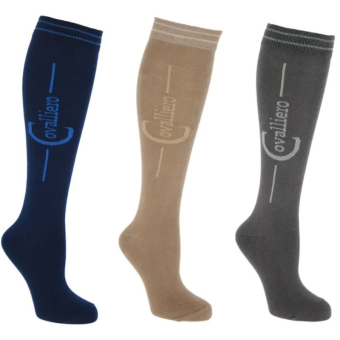 Riding Socks Flex 3-pack Navy/Beige/Grey