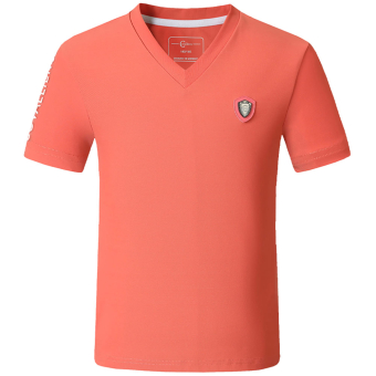 T-Shirt Kids/Junior V Coral