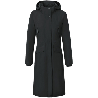 Raincoat 2-Way Zip Black