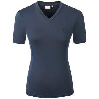 T-Shirt V-Neck Navy Blue