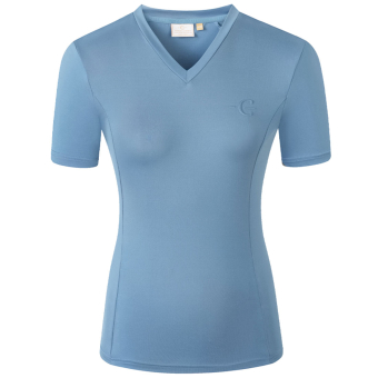 T-Shirt V-Neck Blue