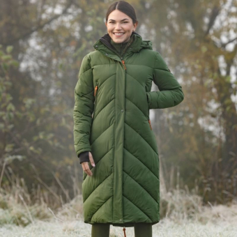 Riding Coat Winter Green