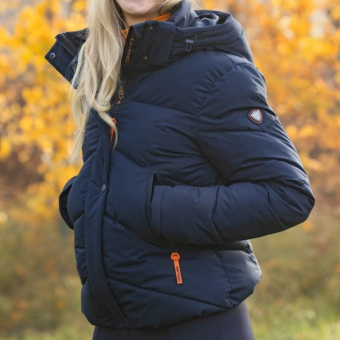 Riding Jacket Winter Navy Blue