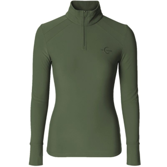 Riding Shirt Active Long Sleeve Green