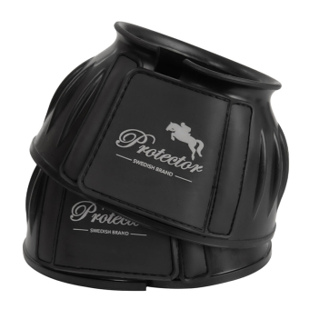 Rubber Bell Boots Flexible Black