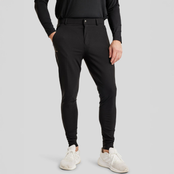 Men's Riding Breeches MoBen Knee Grip Black