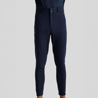 Men's Riding Breeches MoBen Full Grip Navy Blue