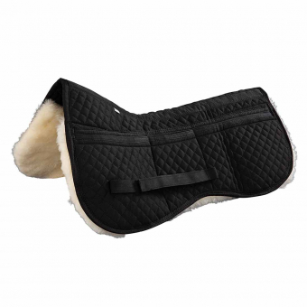 Correction Pad Sheepskin Inside Black
