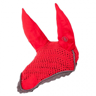 Ear Bonnet Event Red/Grey