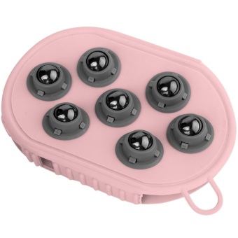 Grooming Brush Massage Pink