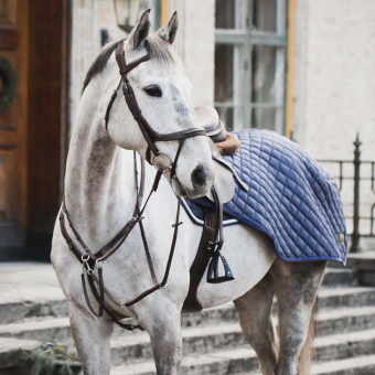 Exercise Sheet Quilted 420D 200g Navy Blue