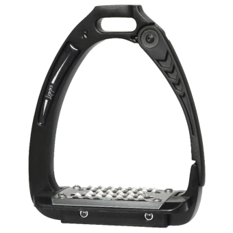 Safety Stirrups Aluminium Black