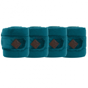 Bandages Polar Fleece Velvet Emerald Green