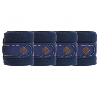 Bandages Polar Fleece Perals Navy Blue