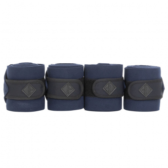 Bandages Polar Fleece Show Vegan Wool Navy Blue