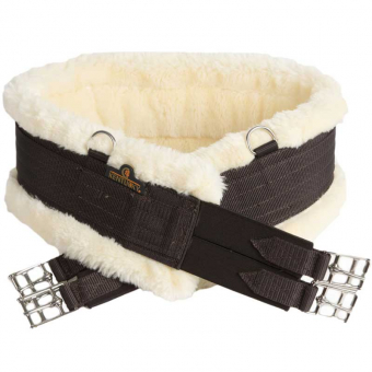 Sheepskin Girth Brown