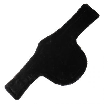 Saddle Girth Protector Magplatta Sheepskin Black