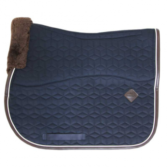 Jumping Star Saddle Pad Navy