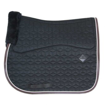 Jumping Star Saddle Pad Black