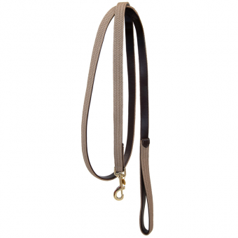 Halter Plaited Nylon Beige